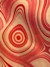 Load image into Gallery viewer, Wave Designs Prints Pink spandex fabric stretches to all 4 sides sold by yards