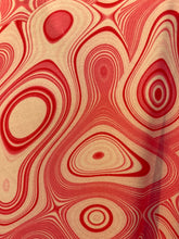 Load image into Gallery viewer, Wave Designs Prints Pink spandex fabric stretches to all 4 sides sold by yards