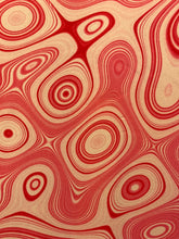 Load image into Gallery viewer, Wave Designs Prints Pink spandex fabric stretches to all 4 sides sold by yards