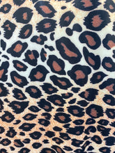 Load image into Gallery viewer, Exotic Leopard Animal Designs Stretch Fabric On 4 Way Stretch Spandex Fabric By Yard
