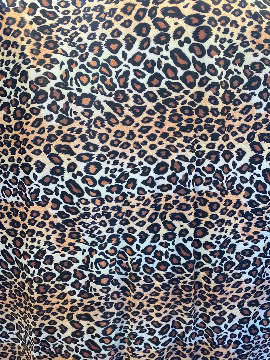 Leopard Print Spandex Fabric
