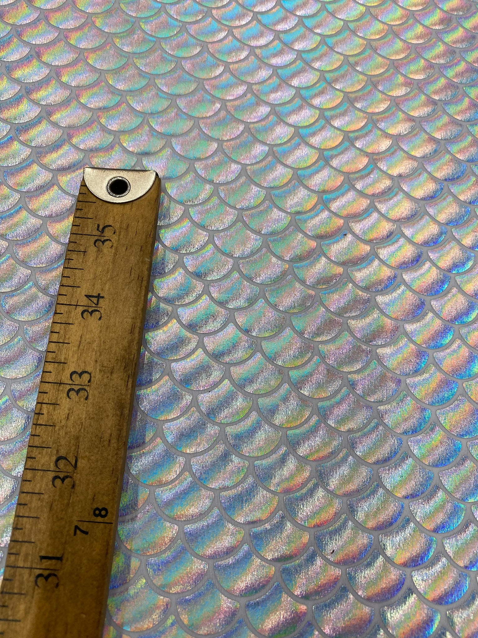 812 Mermaid Scale Pattern Fabric Fish Scales Spandex Fabric